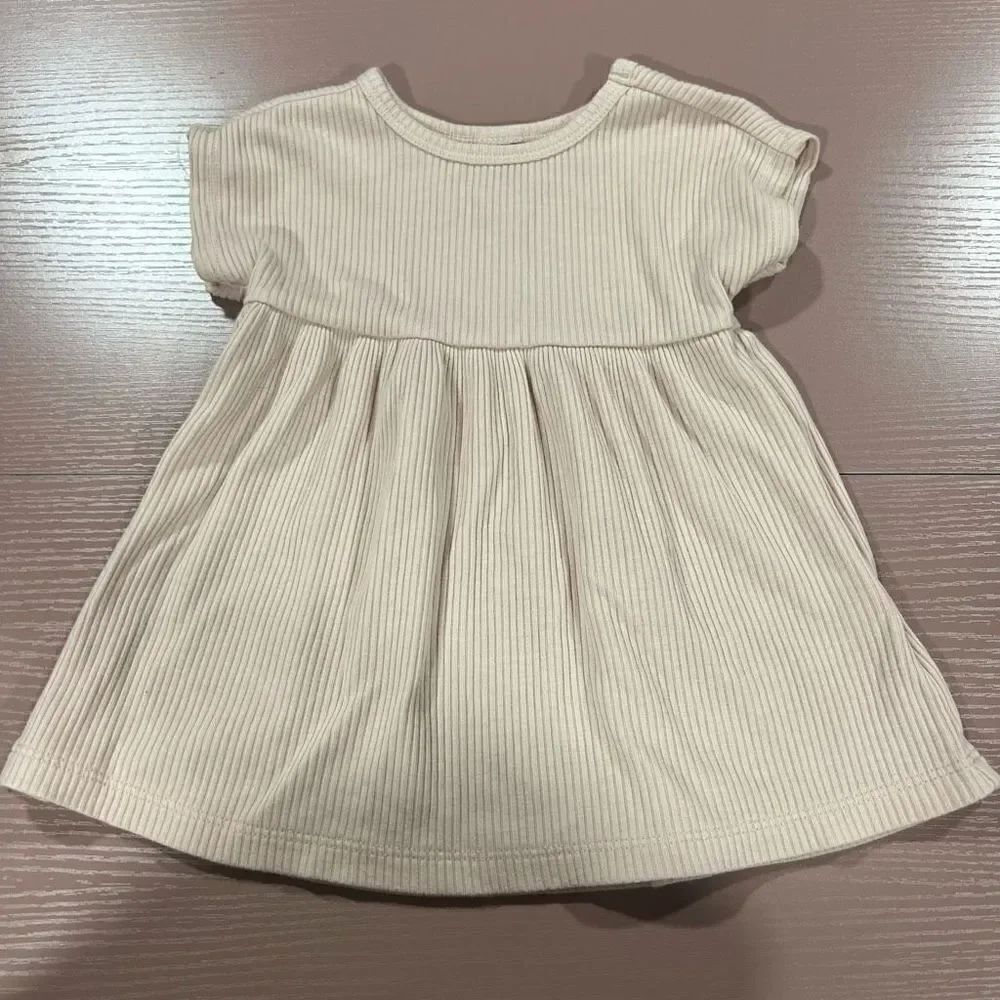 Old Navy Pale Pink Ribbed Dress